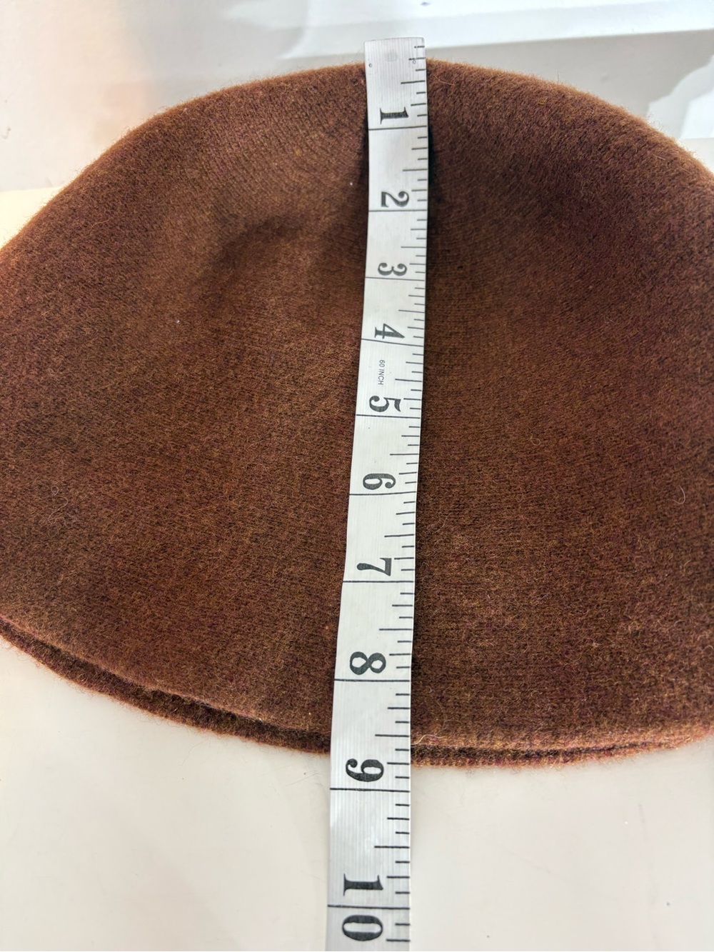 Brown Wool Blend Cloche Bucket Hat Bell Shape - Picture 11 of 12